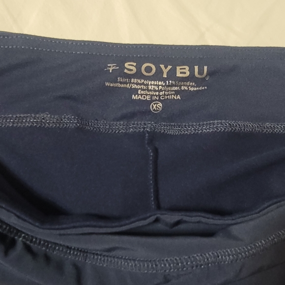 Womens Soybu XS blue activewear golf/tennis/pickleball skort. - Picture 6 of 6